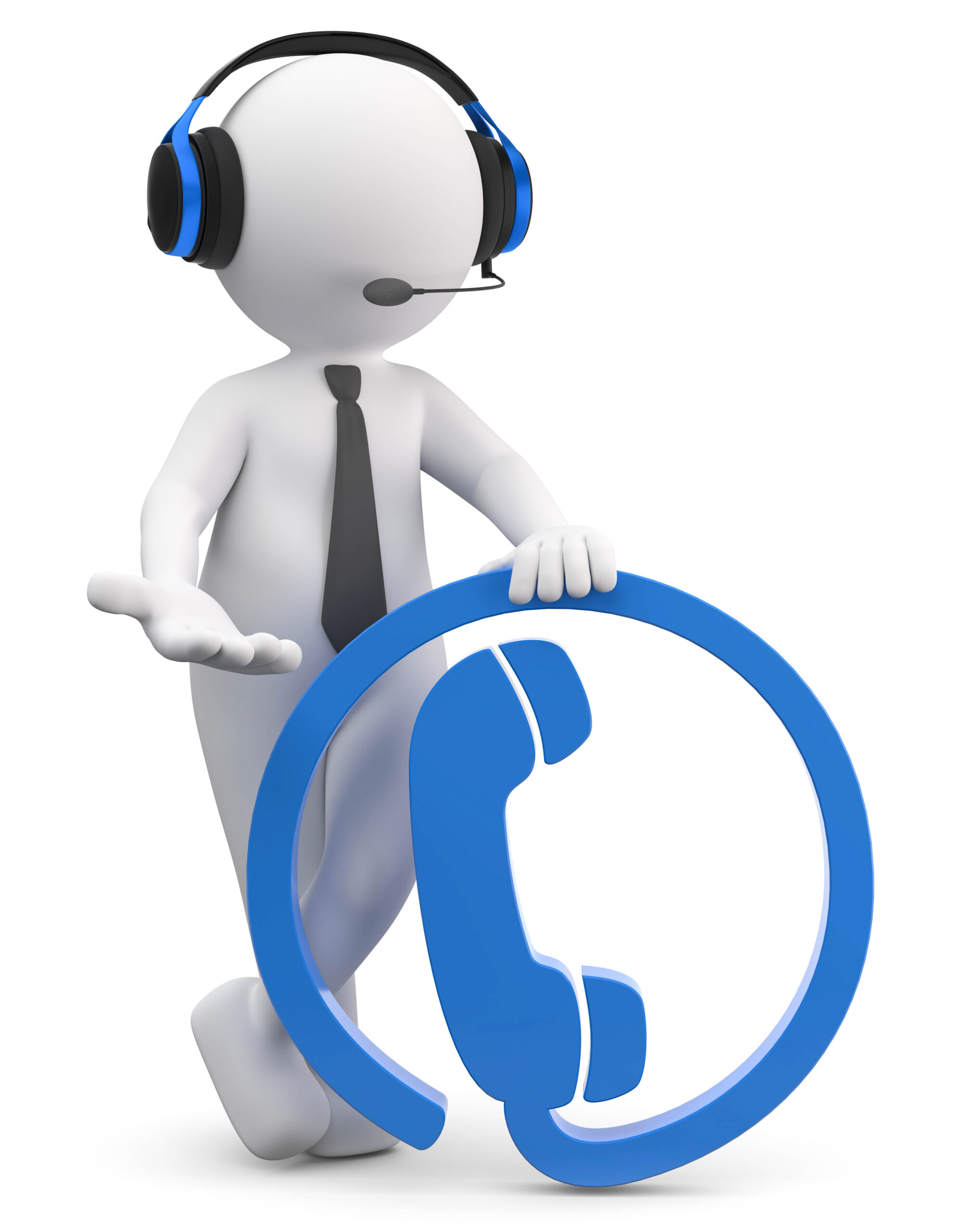 3d,Illustration,Male,With,Headset,Kontakt